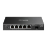 6-портовый гигабитный управляемый коммутатор TP-LINK SG2206MP OMADA SMART с 4 портами PoE+