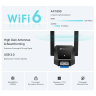 Двухантенный беспроводной USB-адаптер TP-LINK ARCHER TX30U PLUS AX1800 AX1800 Wi-Fi 6 с высоким коэффициентом усиления