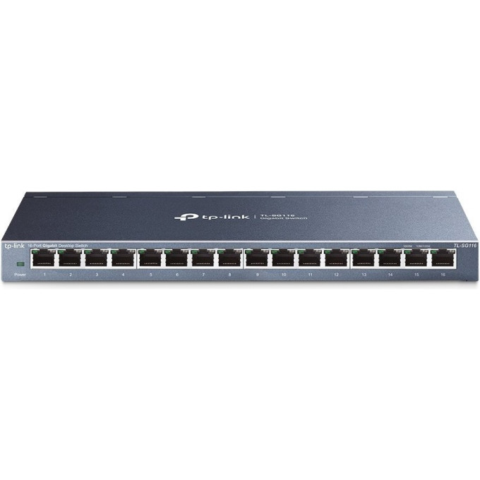 Коммутатор TP-LINK TL-SG116 16-портовый гигабитный