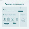 Коммутатор TP-LINK TL-SG1005LP 5-портовый с 4 портами PoE+