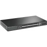 Коммутатор TP-LINK T2600G-28SQ гигабитный на 24 SFP-слота и 4 SFP+ слота