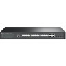 Коммутатор TP-LINK T2600G-28SQ гигабитный на 24 SFP-слота и 4 SFP+ слота