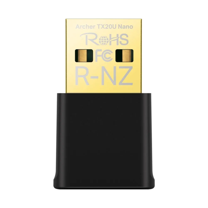 Компактный USB-адаптер TP-LINK ARCHER TX20U NANO с поддержкой Wi-Fi AX1800