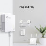 Комплект адаптеров TP-LINK POWERLINE AV1000 TL-PA7017 KIT гигабитных