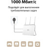 Комплект адаптеров TP-LINK POWERLINE AV1000 со встроенной розеткой