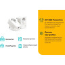 Комплект адаптеров TP-LINK POWERLINE AV1000 со встроенной розеткой