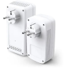 Комплект двухдиапазонных гигабитных Powerline-адаптеров TP-LINK TL-WPA8631P KIT AV1300 с Wi-Fi и встроенной розеткой