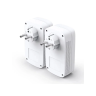 Комплект гигабитных Powerline-адаптеров TP-LINK TL-PA8030P KIT AV1300 со встроенной розеткой