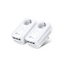 Комплект гигабитных Powerline-адаптеров TP-LINK TL-PA8030P KIT AV1300 со встроенной розеткой
