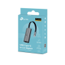 Сетевой адаптер TP-LINK UE302C USB Type-C/RJ45 2.5 Gigabit Ethernet