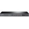 Smart-коммутатор TP-LINK TL-SG2216 16-портовый гигабитный с 2 комбинированными SFP-слотами