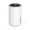 Трехдиапазонная домашняя Mesh-система TP-LINK DECO XE75(1-PACK) AXE5400 Wi-Fi 6E