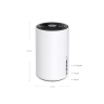 Трехдиапазонная домашняя Mesh-система TP-LINK DECO XE75(2-PACK) AXE5400 Wi-Fi 6E
