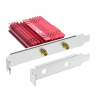 Трехдиапазонный беспроводной PCI Express-адаптер TP-LINK ARCHER TXE75E AXE5400 Wi-Fi 6E с поддержкой Bluetooth 5.3