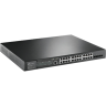 Управляемый коммутатор TP-LINK SG3428XMP JETSTREAM уровня 2+ с 24 гигабитными портами RJ45 и 4 портами SFP+