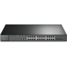 Управляемый коммутатор TP-LINK SG3428XMP JETSTREAM уровня 2+ с 24 гигабитными портами RJ45 и 4 портами SFP+