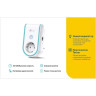 Усилитель Wi-Fi сигнала TP-LINK AC1200 RE365 со встроенной розеткой