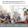Wi-Fi роутер TP-LINK ARCHER C6, Wi-Fi 5, AC1200, 2.4/5ГГц, 4 LAN, черный